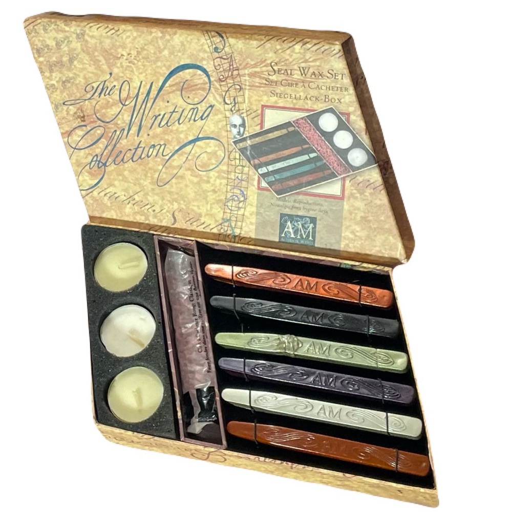 The Writing Collection Seal Wax Set by Authentic Models NEW - Picture 5 of 10